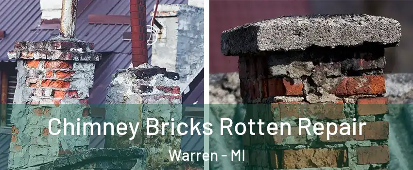  Chimney Bricks Rotten Repair Warren - MI