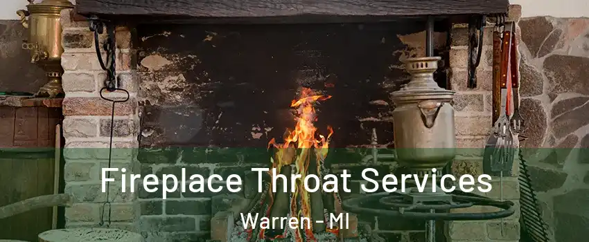  Fireplace Throat Services Warren - MI