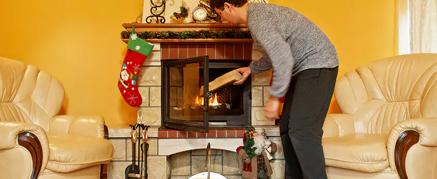 Gas to Wood-Burning Fireplace Conversion Services in Warren, Michigan