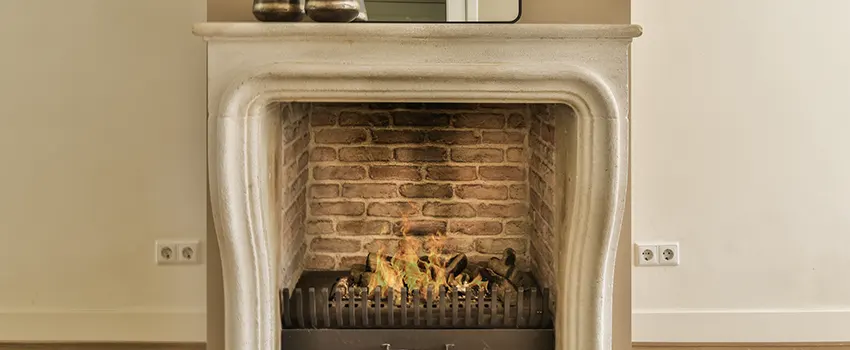 Vintage-style Fireplace Redesign in Warren, Michigan