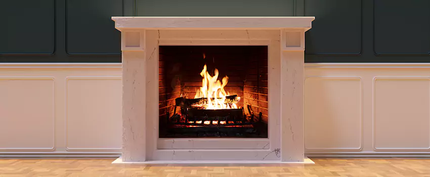 Open Flame Wood-Burning Fireplace Installation Services in Warren, Michigan