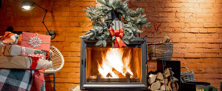 Travis Industries Linear Gas Fireplace Installation in Warren, Michigan