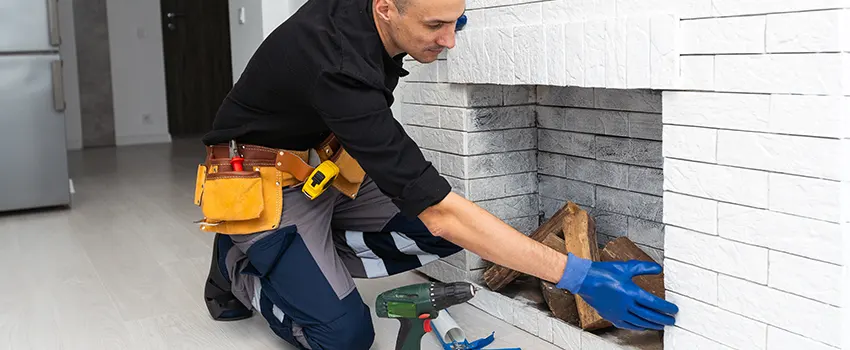 Fireplace Damaged Damper Frame Repair Services in Warren, Michigan